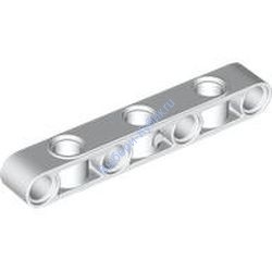 Деталь Лего Техник Бим Перпендикулярный 1 х 7 Цвет Белый