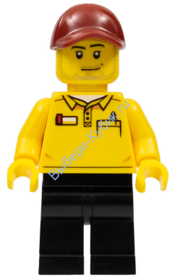 Минифигурка Лего - Водитель магазина LEGO