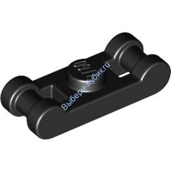 Деталь Лего Пластина 1 х 1 С Ручками С Двух Сторон Цвет Черный