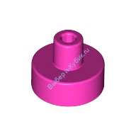 Деталь Лего Плитка Круглая 1 х 1 С Держателем Цвет Темно-Розовый