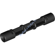 Деталь Лего Опора 1 х 1 х 5 1/3 Для Винтовой Лестницы Цвет Черный