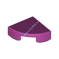 Деталь Лего Плитка Круглая 1 х 1 Четверть Цвет Маджента