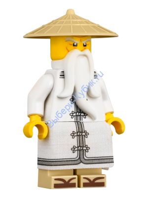 Минифигурка Лего Ниндзяго Сенсей Ву njo354