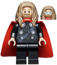 Минифигурка Лего Супер Хироус Марвел Супер Герои Мстители Тор