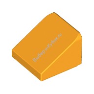 Деталь Лего Скос 1 х 1 х 2/3 Цвет Ярко-Светло-Оранжевый