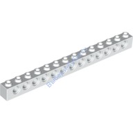 Деталь Лего Техник Кубик 1 х 14 С Отверстиями Цвет Белый