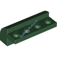 Деталь Лего Кубик Модифицированный 2 х 4 х 1 1/3 С Закругленным Верхом Цвет Темно-Зеленый