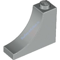 Деталь Лего Арка 1 х 3 х 2 Обратная Цвет Светло-Серый