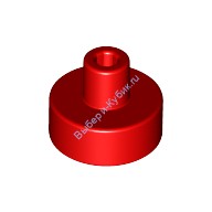 Деталь Лего Плитка Круглая 1 х 1 С Держателем Цвет Красный