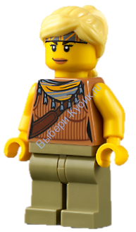 Минифигурка Лего Сити Исследователь