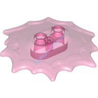 Деталь Лего Подставка Для Минифигурки Цвет Прозрачно-Розовый