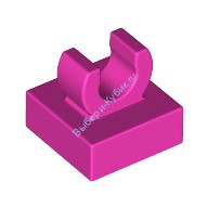 Деталь Лего Плитка Модифицированная 1 х 1 С Защелкой Цвет Темно-Розовый