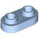 Деталь Лего Пластина 1 х 2 Закругленная С 2 Штырьками Цвет Ярко-Светло-Голубой