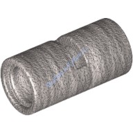 Деталь Лего Техник Пин Коннектор Круглый 2L Гладкий С Разрезом Цвет Металлический Серебрянный