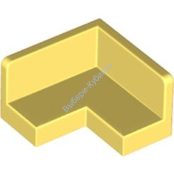 Деталь Лего Панель 2 х 2 х 1 Угол Цвет Ярко-Светло-Желтый