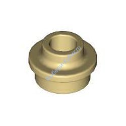 Деталь Лего Пластина Круглая 1 х 1 С Открытым Штырьком Цвет Песочный