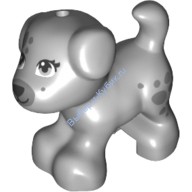 Деталь Лего Собака Фрэндс Цвет Светло-Серый