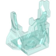 Деталь Лего Камень / Кристалл Панель 2 х 4 х 3 Цвет Прозрачно-Голубой