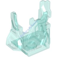 Деталь Лего Камень / Кристалл Панель 2 х 4 х 3 Цвет Прозрачно-Голубой