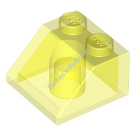 Деталь Лего Скос 45 2 х 2 Цвет Прозрачно-Неоново-Зеленый