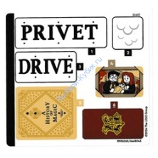 Наклейки К Набору Лего 76425