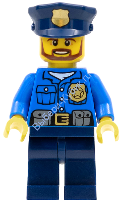 Минифигурка Лего - Полицейский cty0477