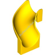 Деталь Лего Горка 6 х 6 х 6 Изогнутая 90 градусов Цвет Желтый