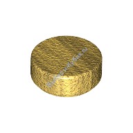Деталь Лего Плитка Круглая 1 х 1 Цвет Перламутрово-Золотой