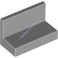 Деталь Лего Панель 1 х 2 х 1 С Закругленными Углами Цвет Светло-Серый
