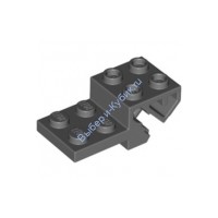 Деталь Лего База Т/С 2 х 4 с Подвеской Цвет Темно-Серый