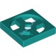 Деталь Лего Поворотная Пластина 2 х 2 База Цвет Темно-Бирюзовый