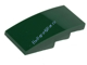 Деталь Лего Скос Изогнутый 4 х 2 Без Штырьков Цвет Темно-Зеленый