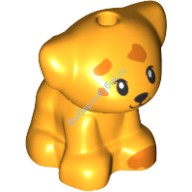 Деталь Лего Собака Щенок Цвет Ярко-Светло-Оранжевый