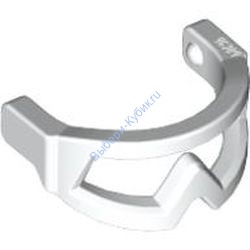 Деталь Лего Очки Для Защиты От Ветра / Снега Цвет Белый