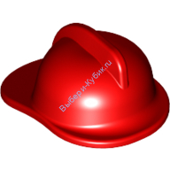 Деталь Лего Пожарный Шлем Цвет Красный
