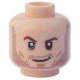 Деталь Лего Голова Минифигурки Двусторонняя Цвет Светло-Телесный