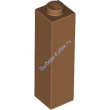 Деталь Лего Кубик 1 х 1 х 3 Цвет Карамельный