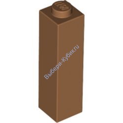Деталь Лего Кубик 1 х 1 х 3 Цвет Карамельный