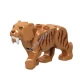Деталь Аналог Совместимый С Лего Тигр Цвет Карамельный