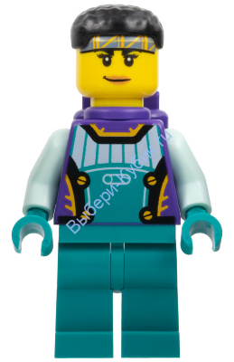 Минифигурка Лего Сити Каскадер - Женщина cty1579