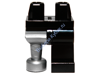 Деталь Лего Ноги С Рисунком Цвет Черный