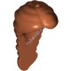 Деталь Лего Парик Фрэндс Цвет Темно-Оранжевый