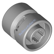 Деталь Лего Диск 11Мм D X 12Мм Отверстие Для Дисков С Пин Держателем Цвет Светло-Серый