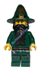 Минифигурка Лего Castle - Зеленый Волшебник
