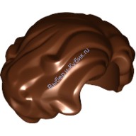 Деталь Лего Парик Женский Цвет Коричневый