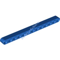 Деталь Лего Техник Бим 1 х 13 Толстый Цвет Синий