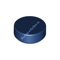 Деталь Лего Плитка Круглая 1 х 1 Цвет Темно-Синий