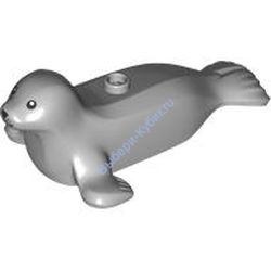 Деталь Лего Тюлень С Шипом На Спине Цвет Светло-Серый