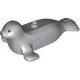 Деталь Лего Тюлень С Шипом На Спине Цвет Светло-Серый