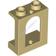 Деталь Лего Окно 1 х 2 х 2 Замок Цвет Песочный